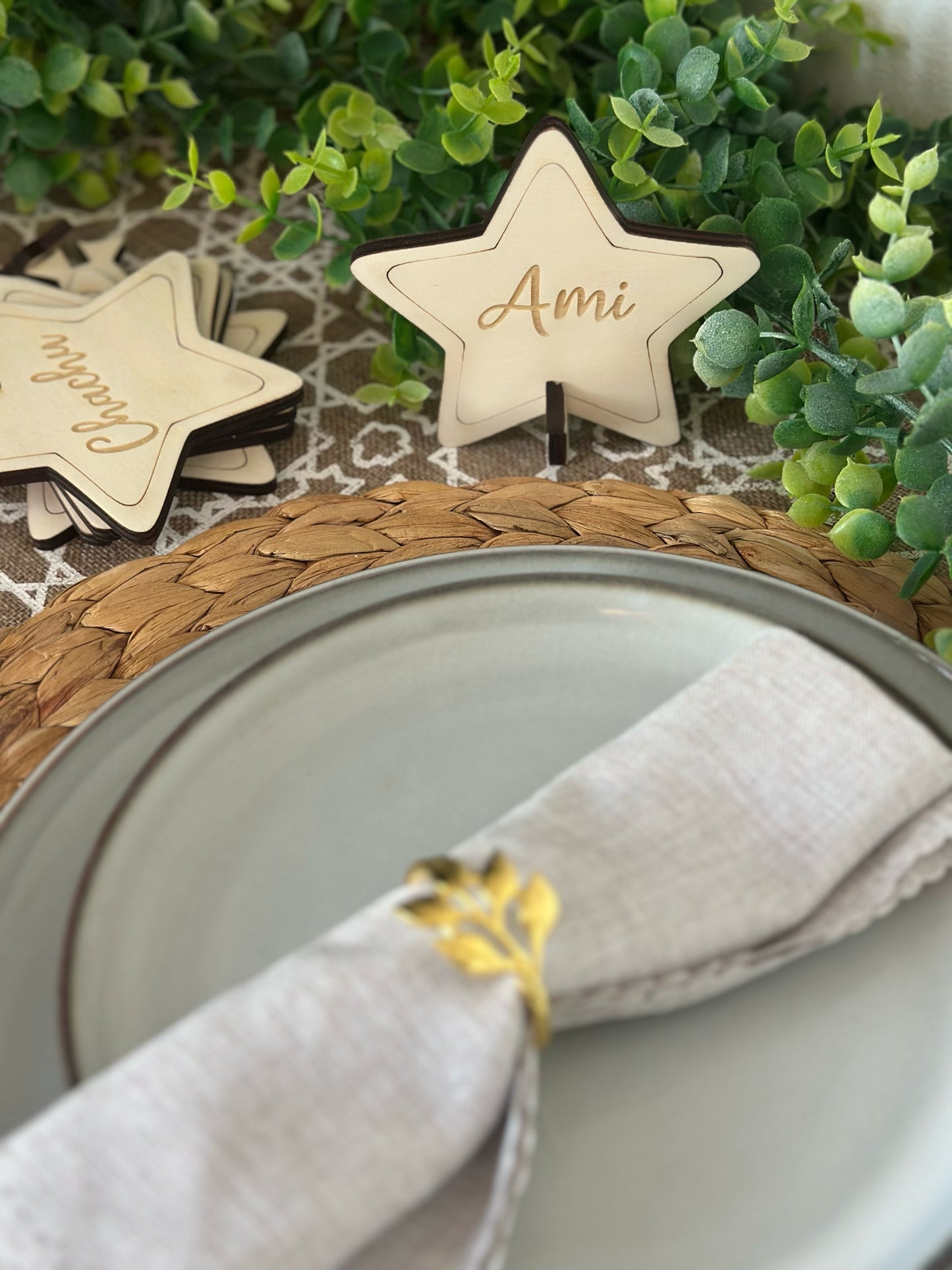 Personalised Star Place Names (Colour In/Keepsake)