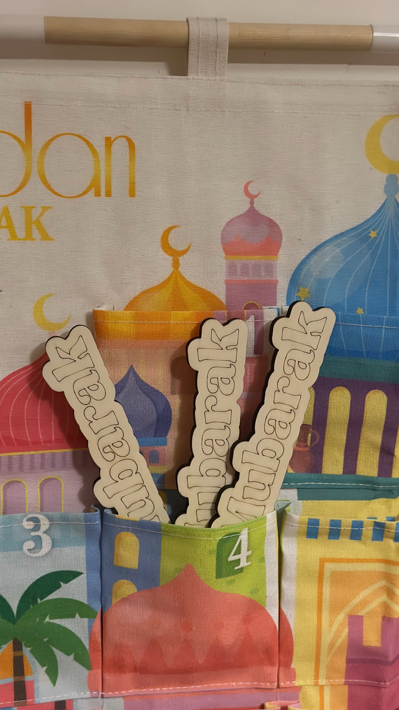 Eid Mubarak Plaques (Colouring/Display/Gift Bag Favours)