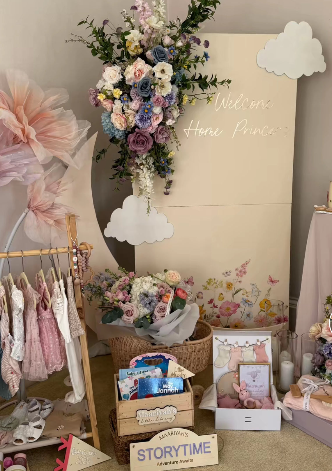 Large 5Ft Crescent Moon Prop