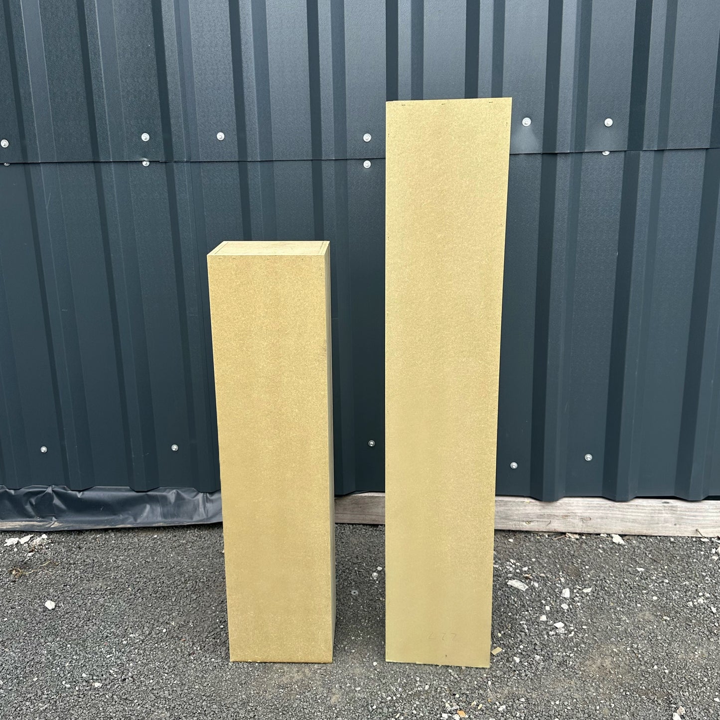 3D Square Display Plinths