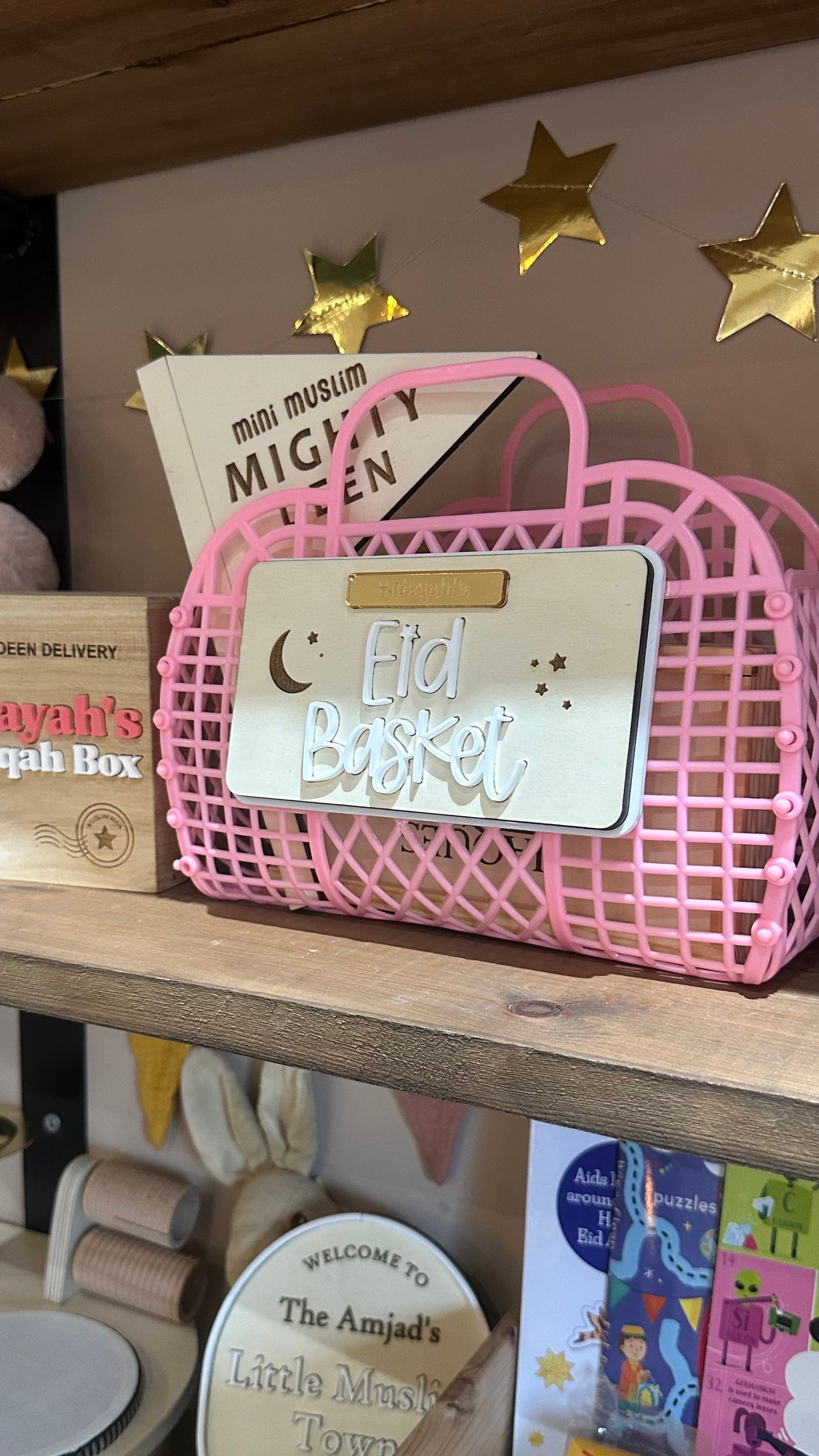 Personalised ‘Eid Mubarak’ and ‘Barakah Basket’ Jelly Bag Baskets