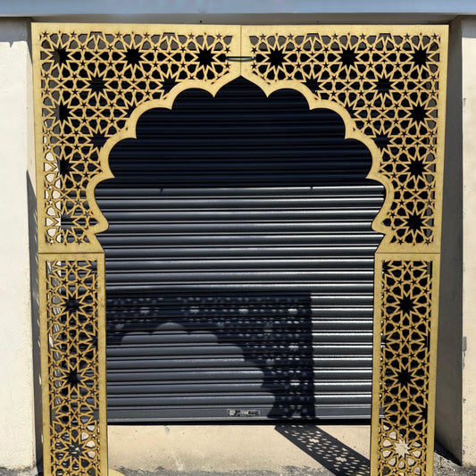 2D MDF Mughal Arch Frame