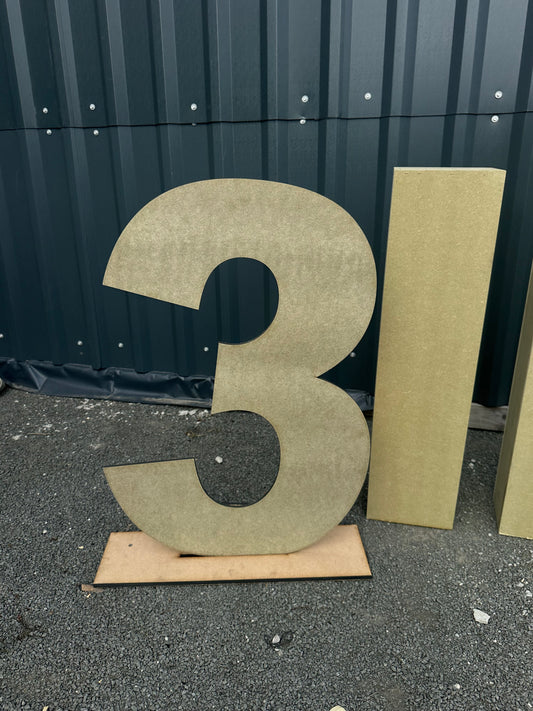 2D Number and Letter Props (0-9 and A-Z)