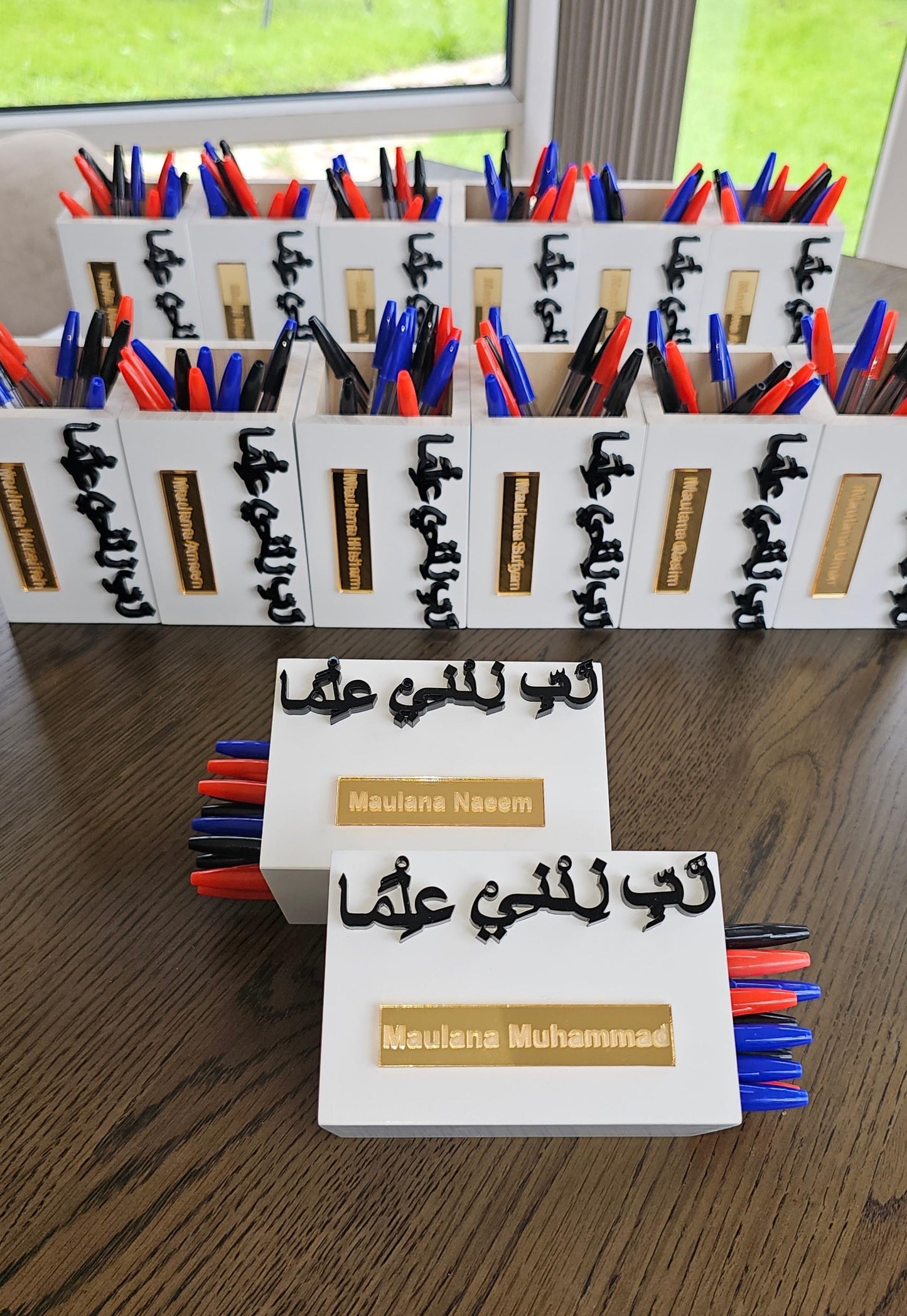 Personalised Rabbi Zidni Ilma Pen Pot