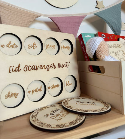 Eid Scavenger Hunt Board