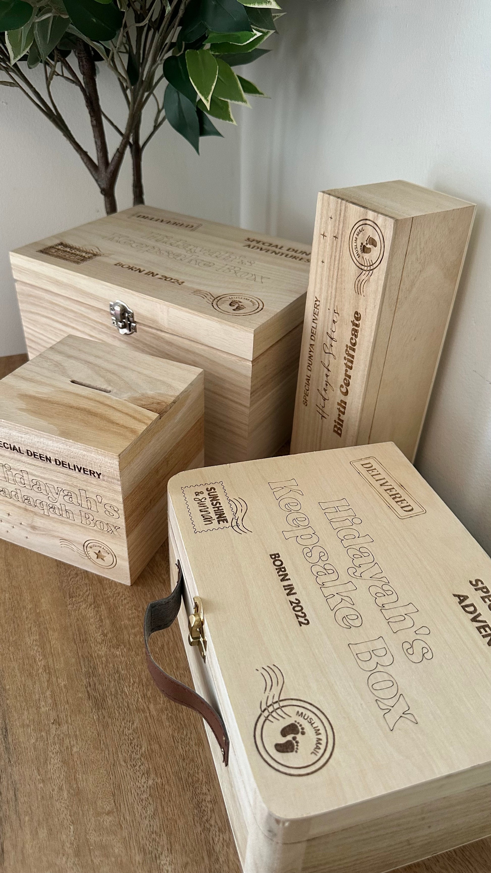 Islamic Keepsake Boxes