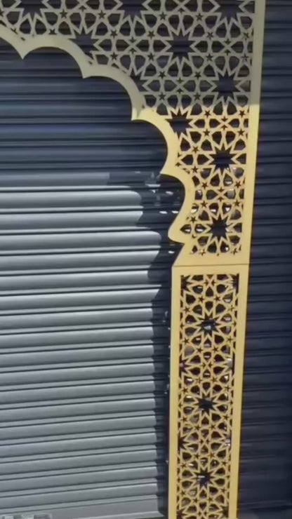 2D MDF Mughal Arch Frame