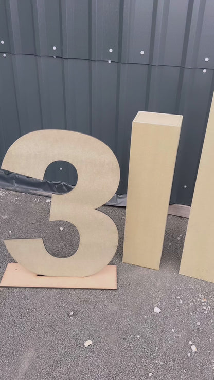 2D Number and Letter Props (0-9 and A-Z)
